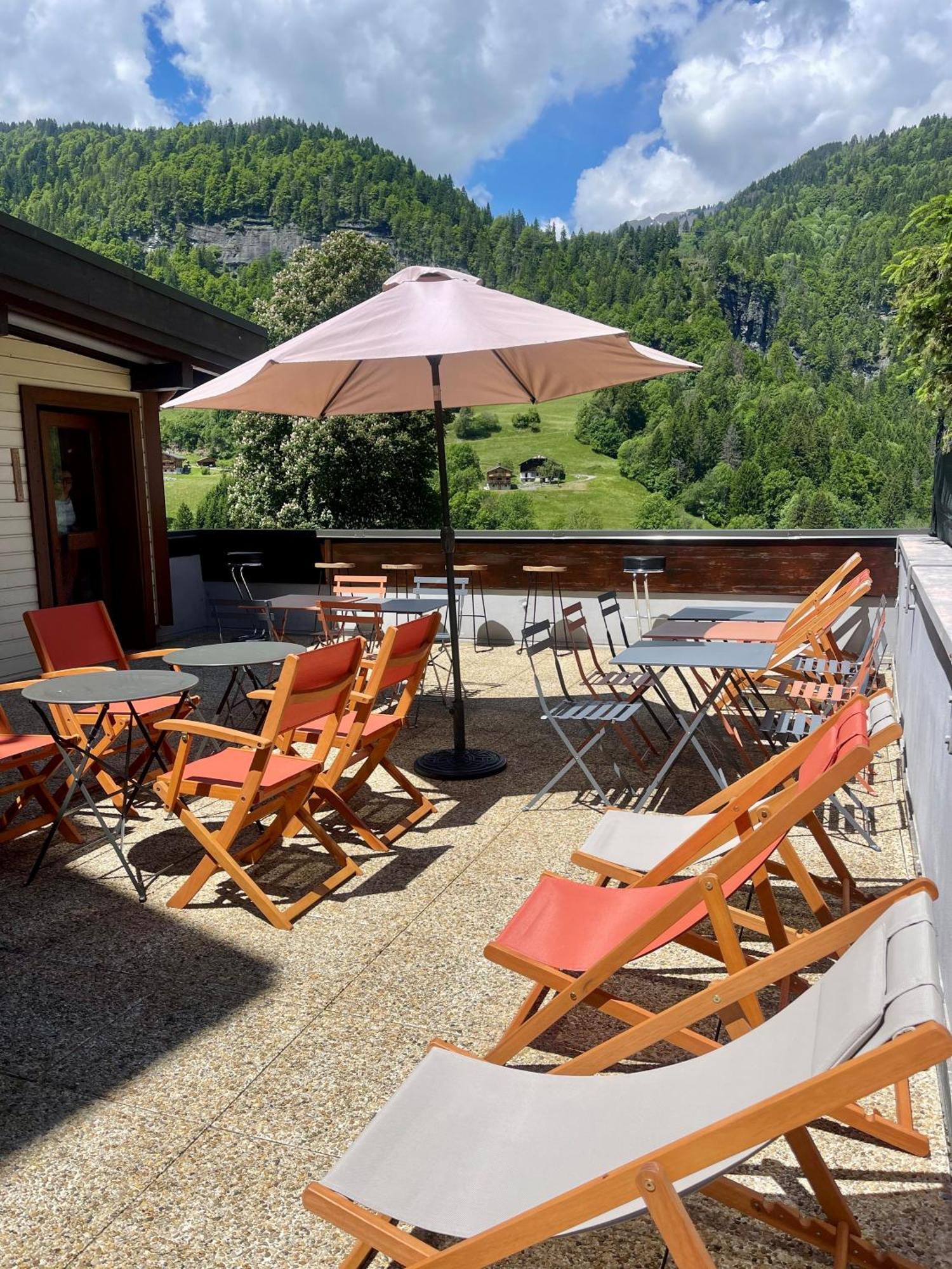 Hotel Le Montblanc Flumet Exterior foto