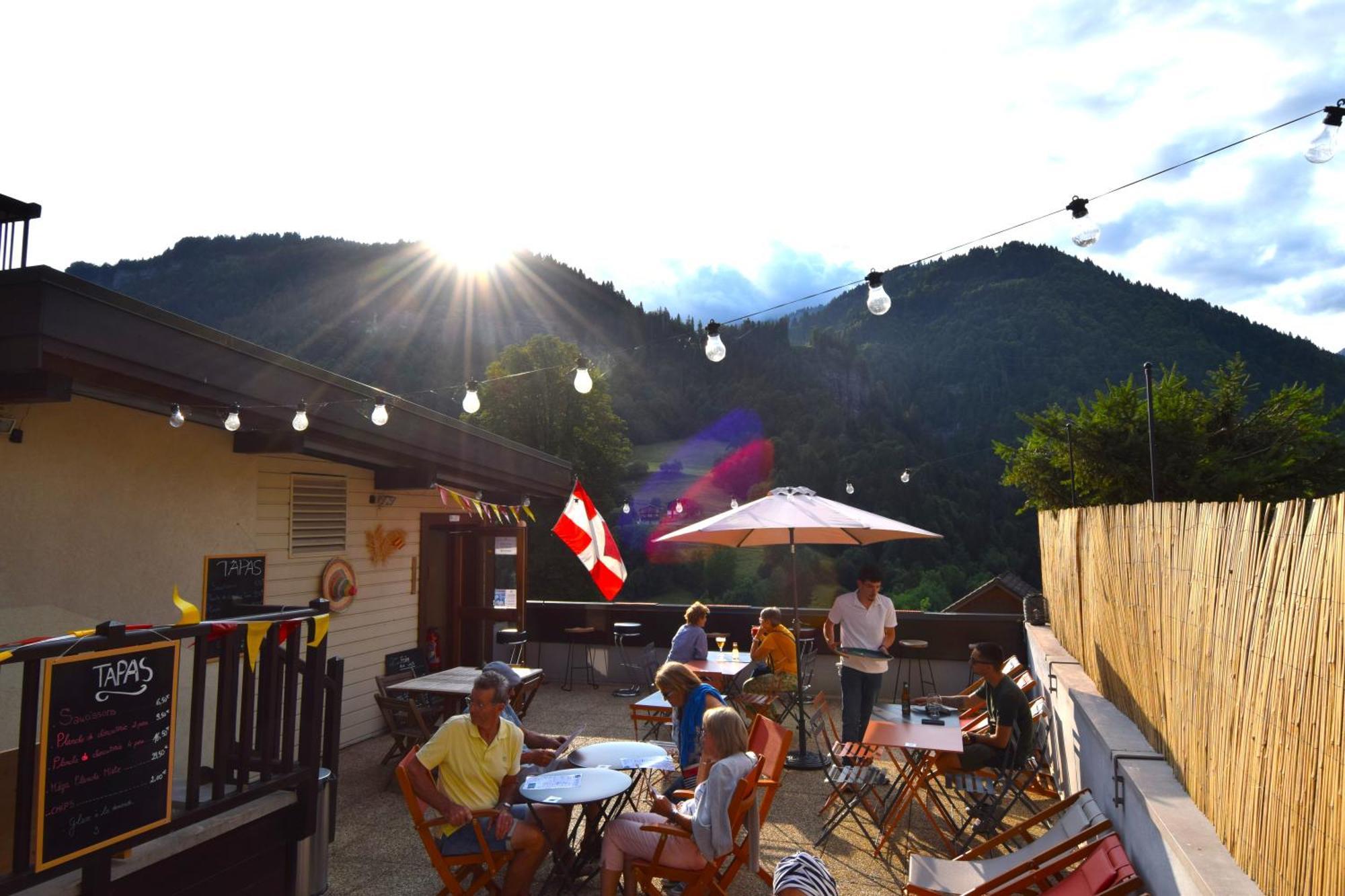 Hotel Le Montblanc Flumet Exterior foto